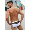 Breedwell Slip de bain Expose Swim Blanc neon